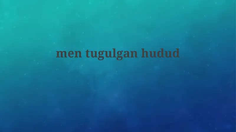 Tug'ilgan joyim: Geografiya va Tarix