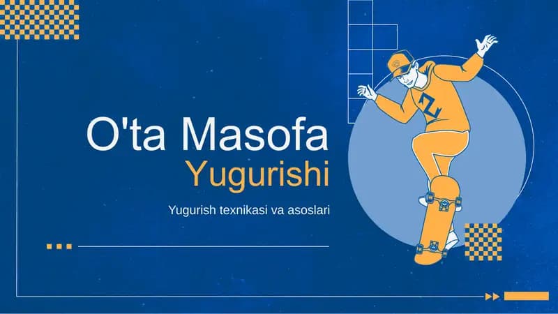 O'ta MasofaYugurishi