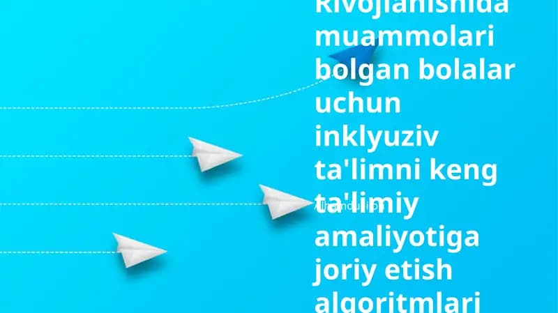 Inklyuziv Ta'lim Algoritmlari