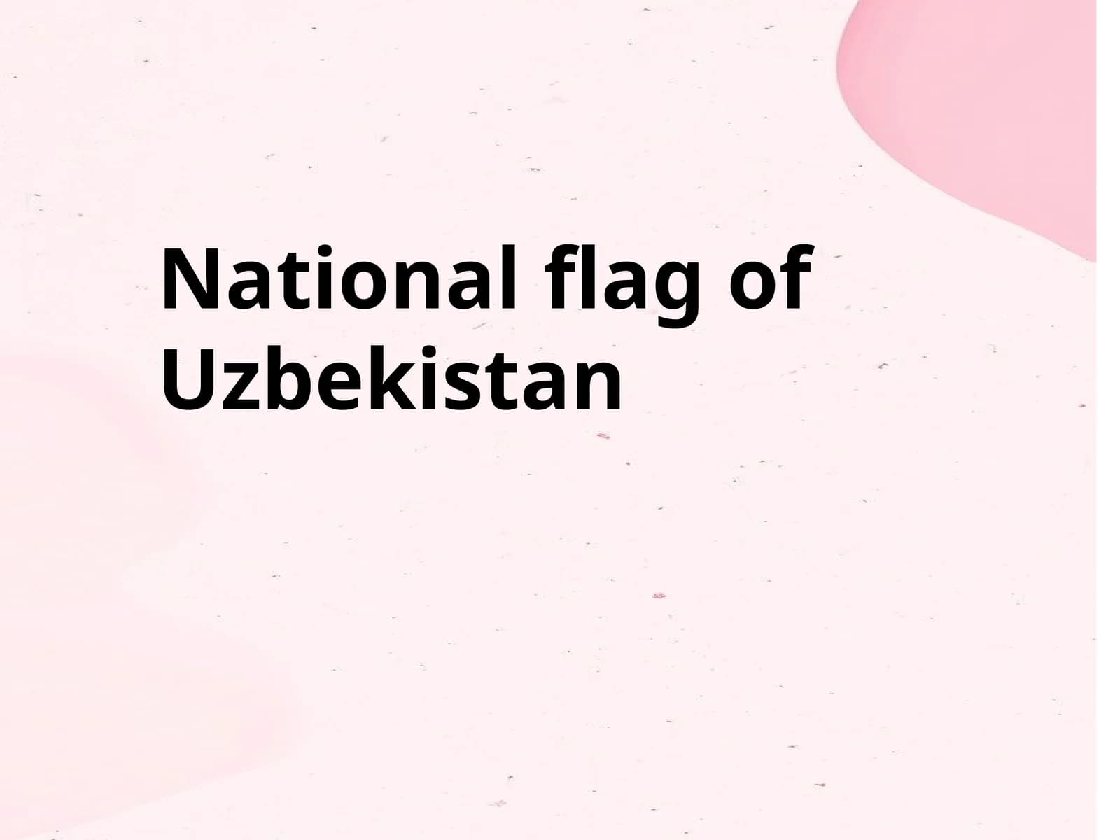 O'zbekiston Respublikasi Davlat bayrog'i