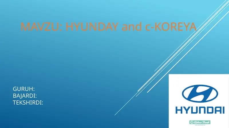 HYUNDAYand c-KOREYA