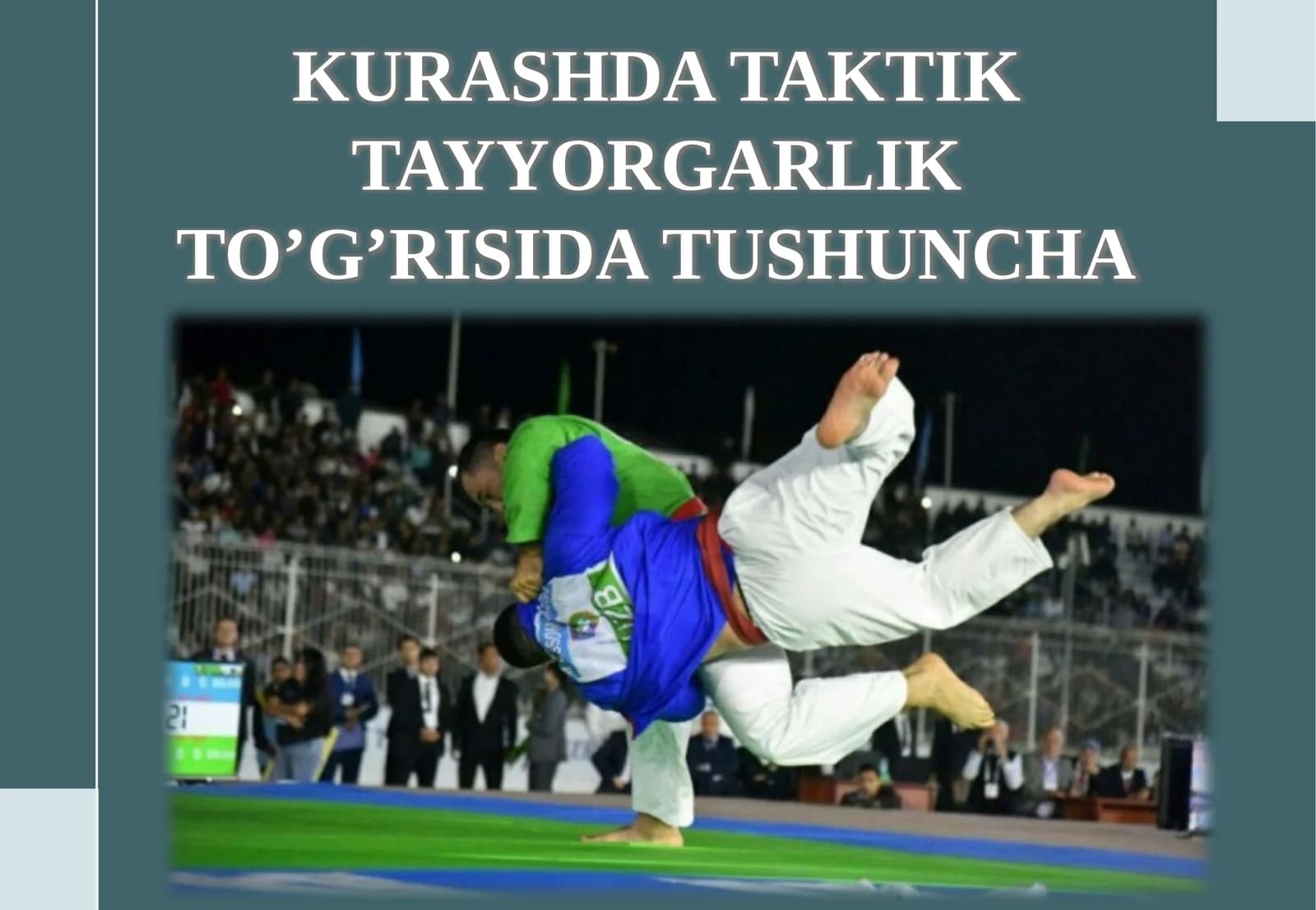 Kurashda Taktik Tayyorgarlik