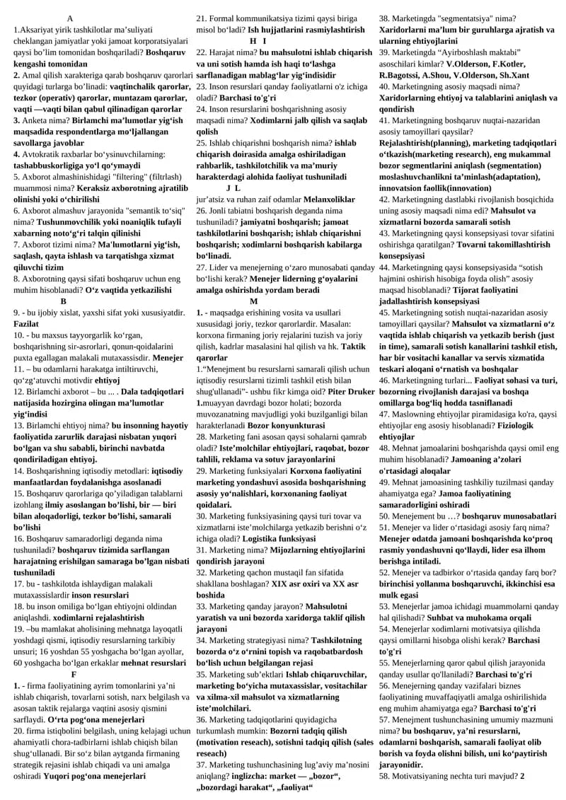 Ma’lumot tizimlari