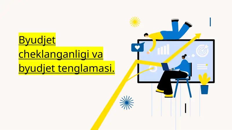 Byudjet cheklanganligi va byudjet tenglamasi