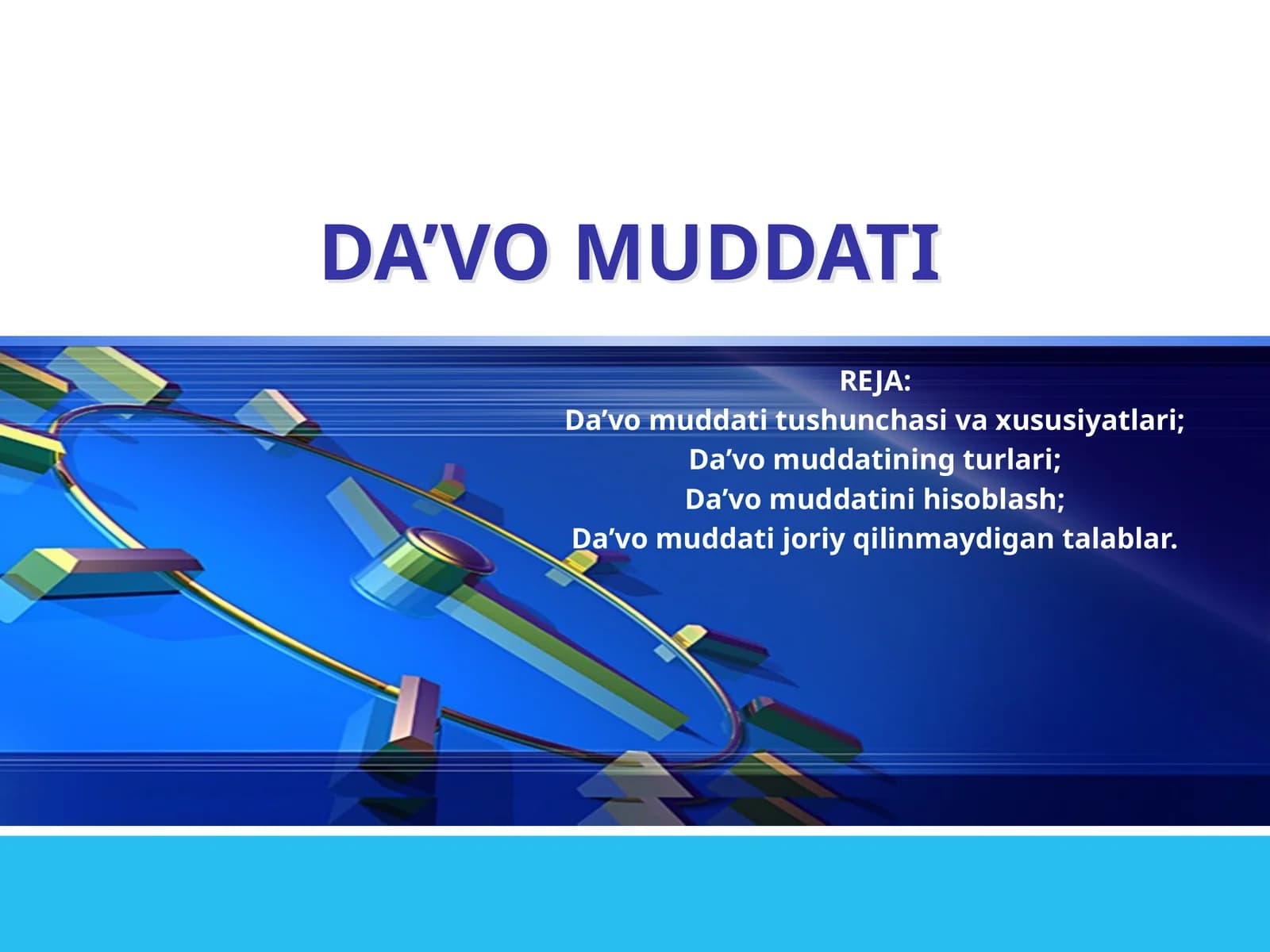 DA’VO MUDDATI