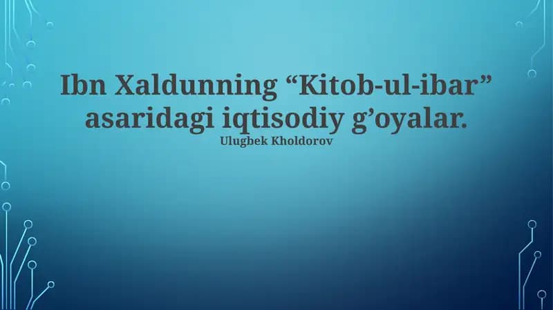 Kitob-ul-Ibar