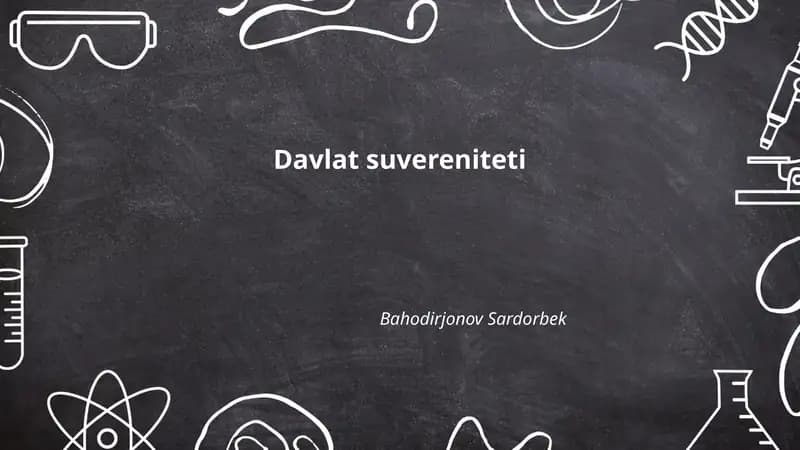 Davlat suvereniteti