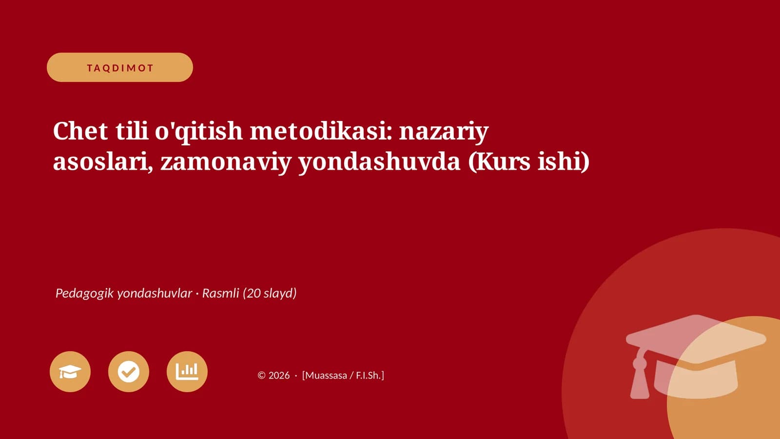 Chet tili o'qitish metodikasi: nazariy asoslari, zamonaviy yondashuvda