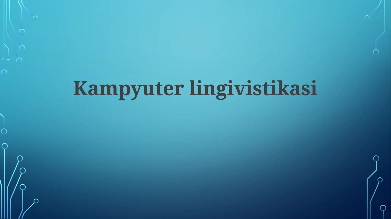 Kampyuterlingivistikasi
