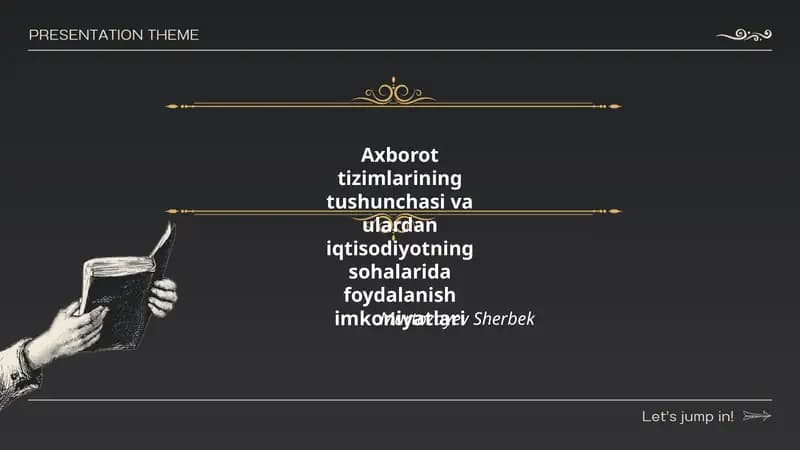 Axborot tizimlari