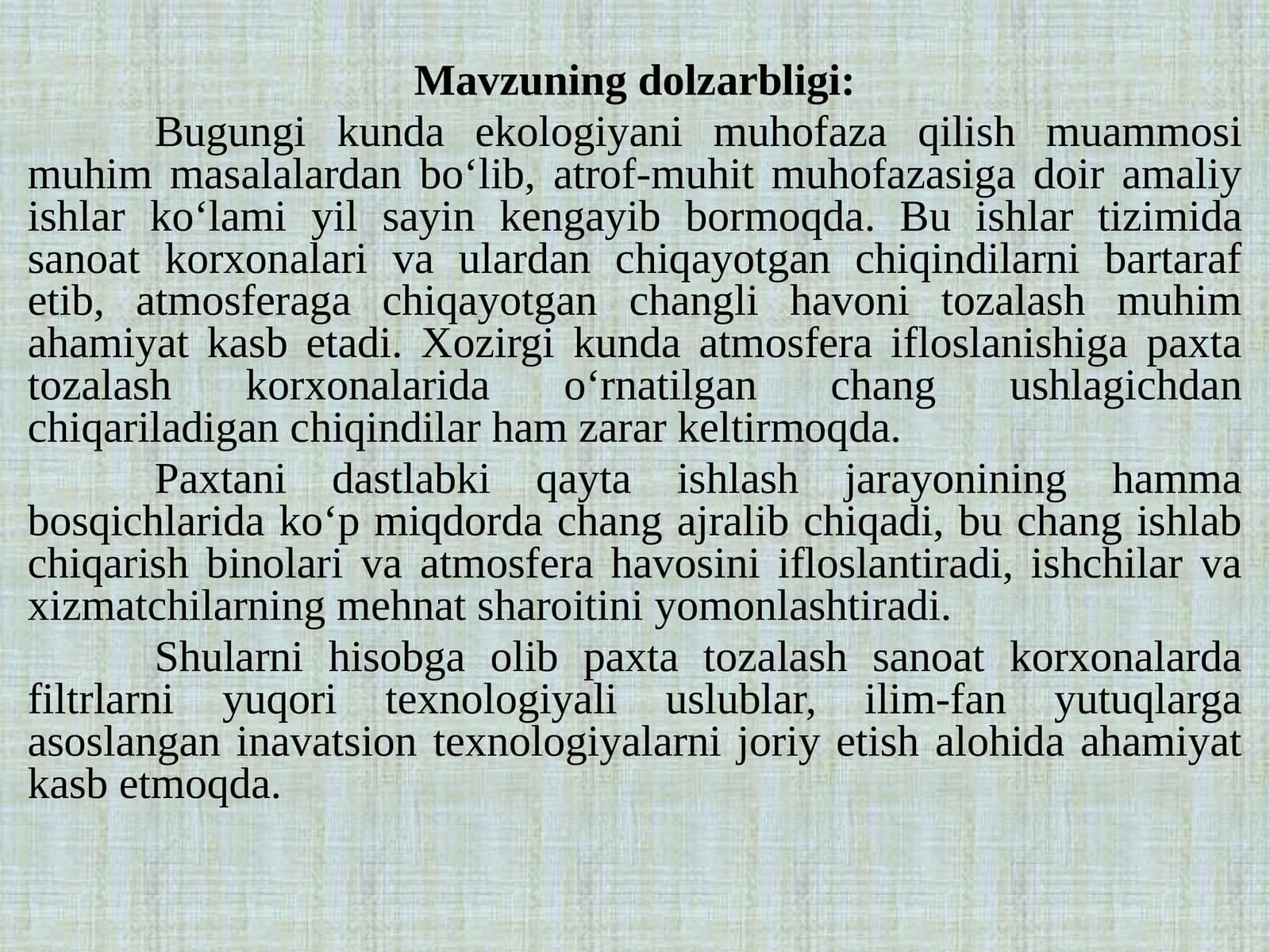 Ekologik muhofaza