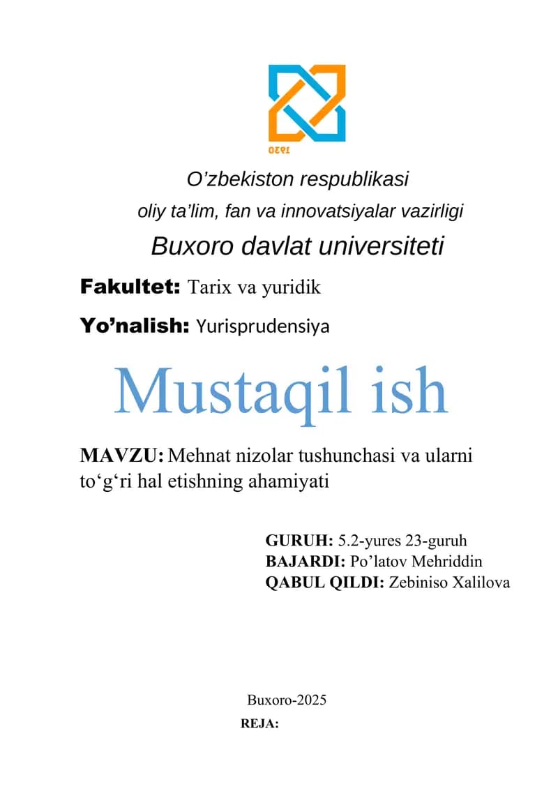 Mehnat nizolari