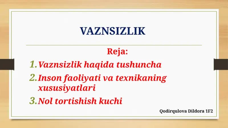 Vaznsizlik