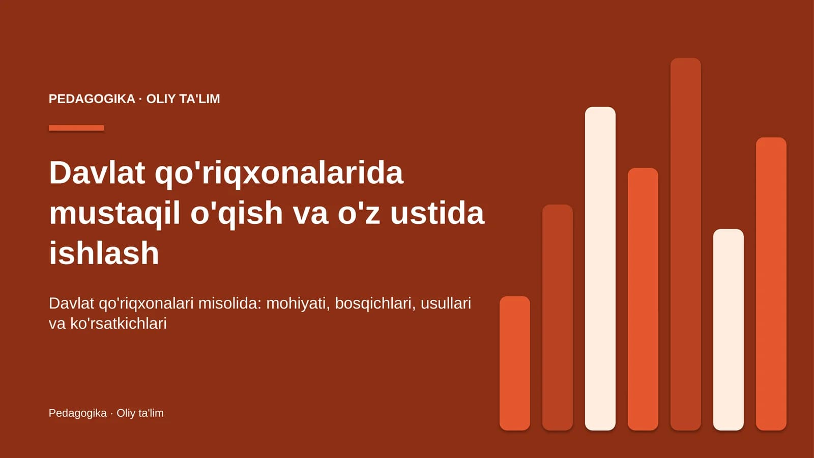 OLIY TA'LIM