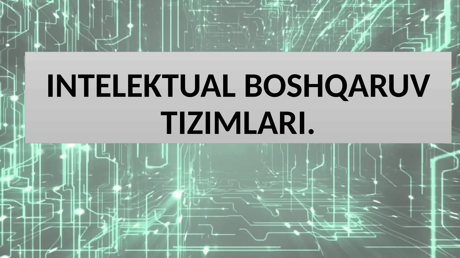 Sun'iy intellekt va tushuncha sivauning rivojlanishi