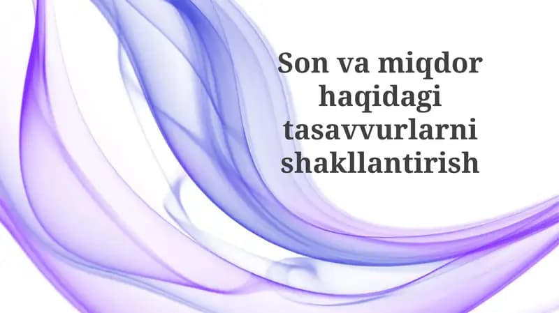 Sonvamiqdor haqida gi tasavvurlar