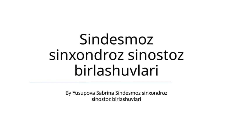 Sindesmoz sinxondroz sinostoz birlashuvlari