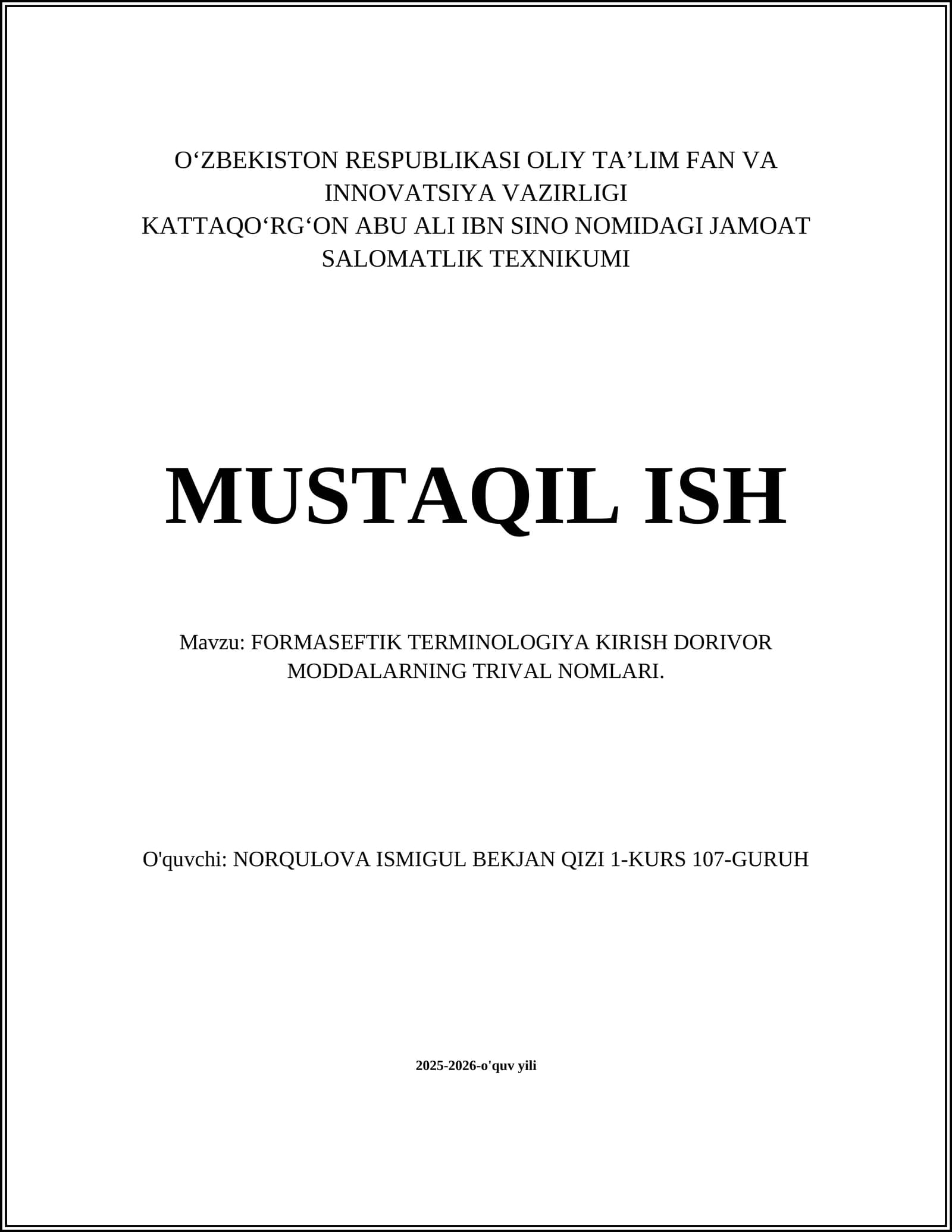 FORMASEFTIK TERMINOLOGIYA