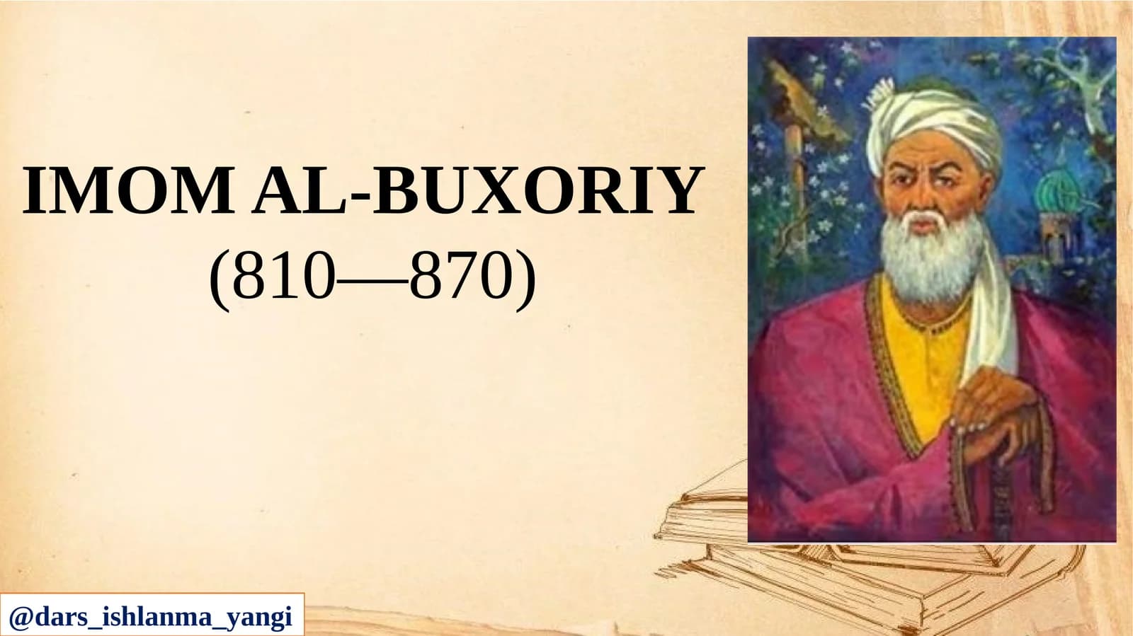 IMOM AL-BUXORIY