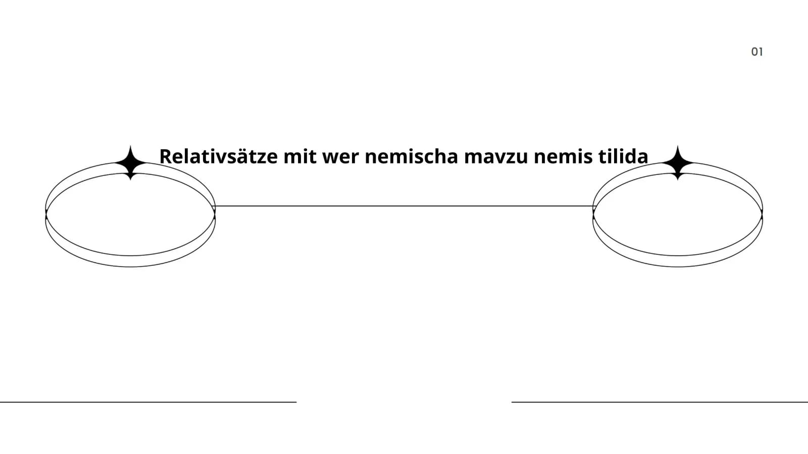 Relativsätze mit wer nemischa mavzu nemis tilida