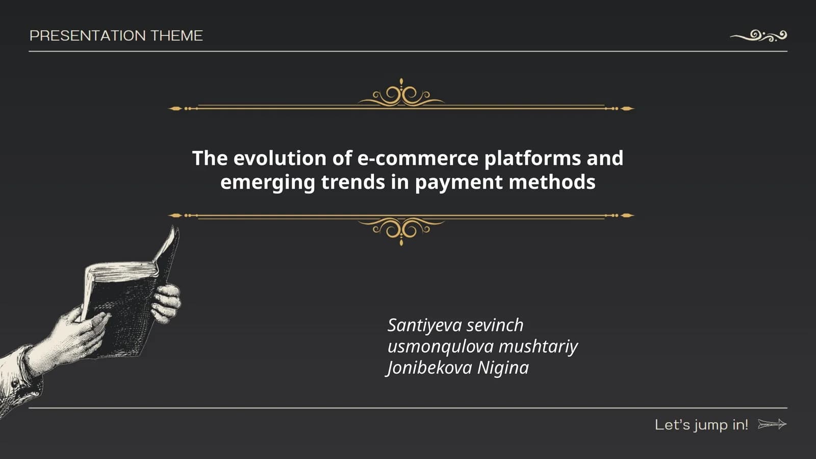 Plan: The evolution of e-commerce platforms and emerging trends in payment methods