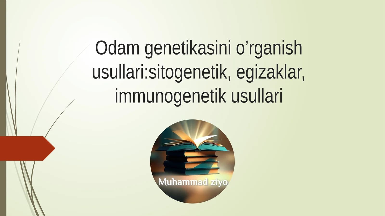 Odam genetikasi-Odam Ergashtirish Genetikasi