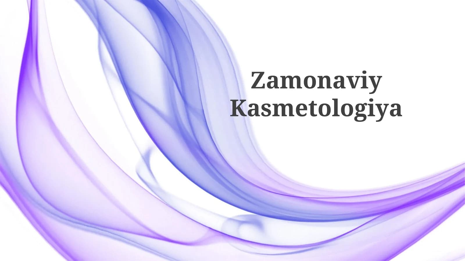 ZamonaviyKasmetologiya