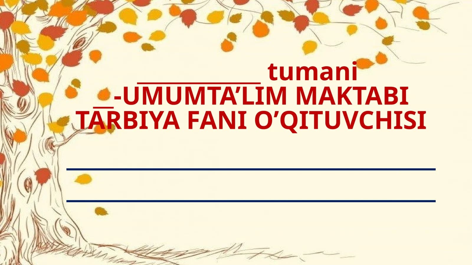 7-sinf tarbiya .Baxtiyor hayotning ustunlar