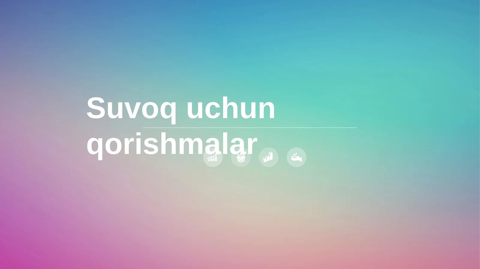Suvoquchunqorishmalar