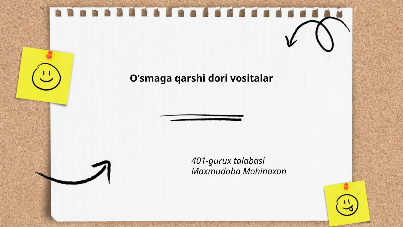 Oʻsmaga qarshi dori vositalar