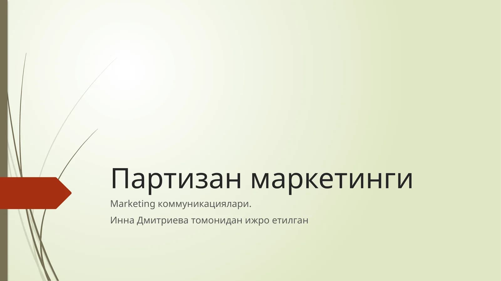Партизан маркетинги