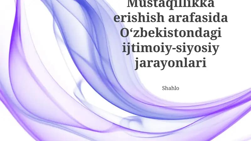 Sovet hokimiyatining merosi