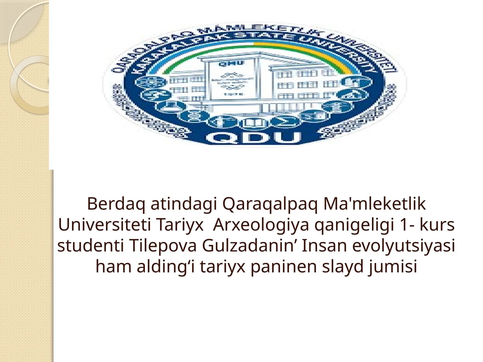Tariyx Arxeologiya qanigeligi