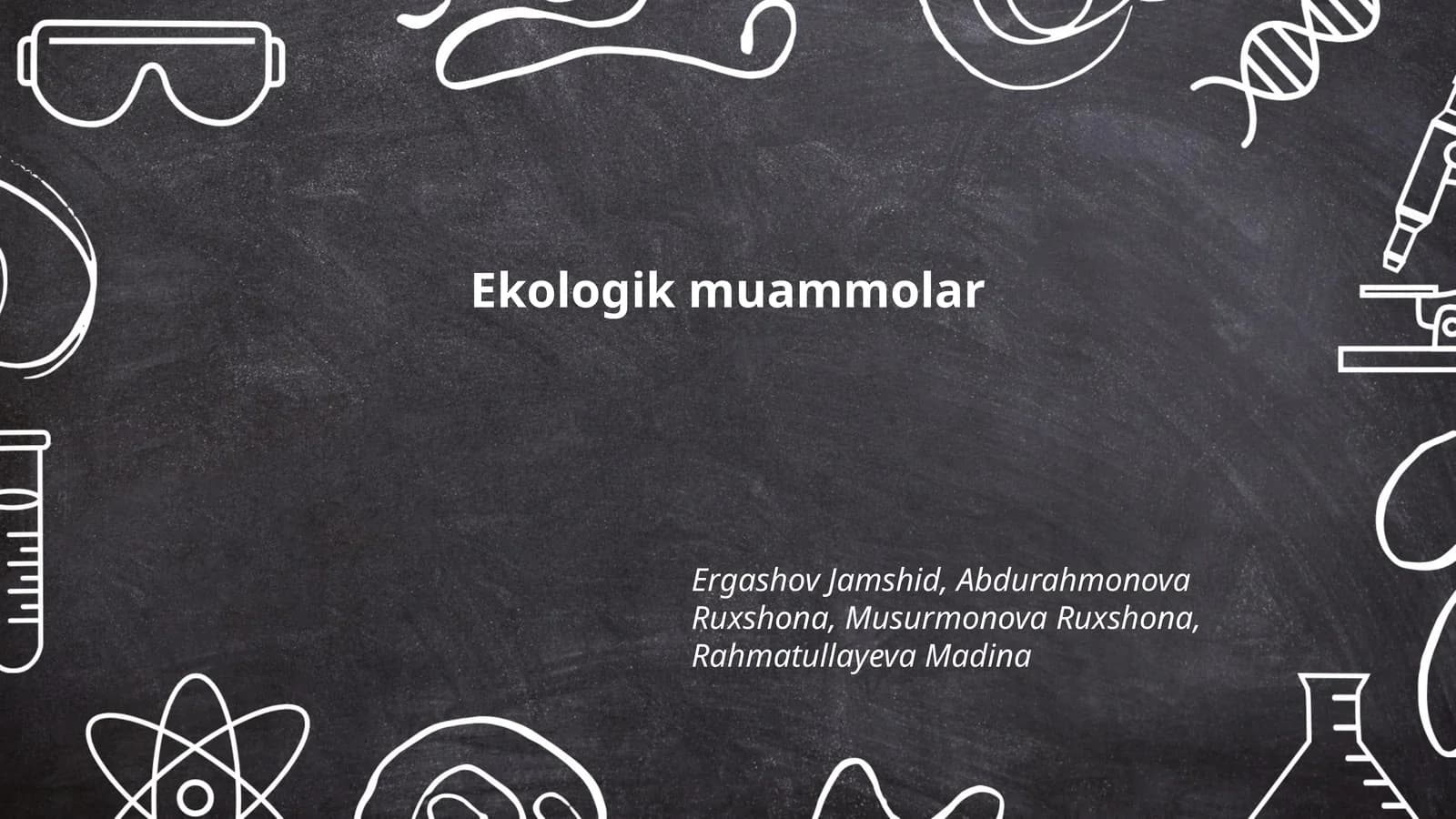 Ekologik muammolar