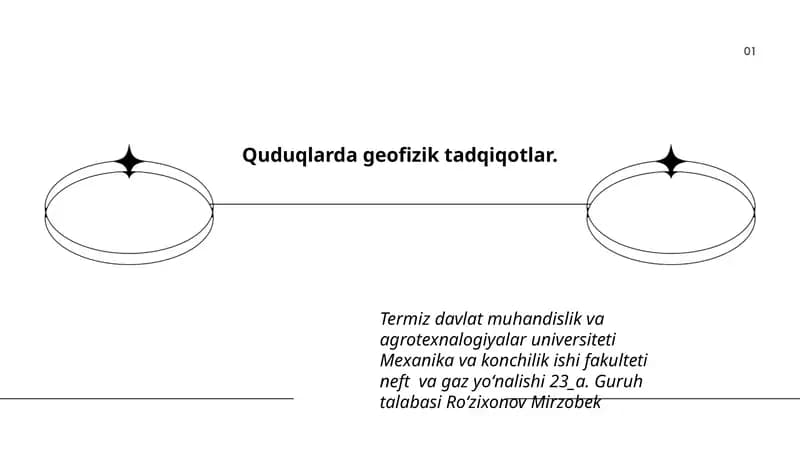 Quduqlarda geofizik tadqiqotlar