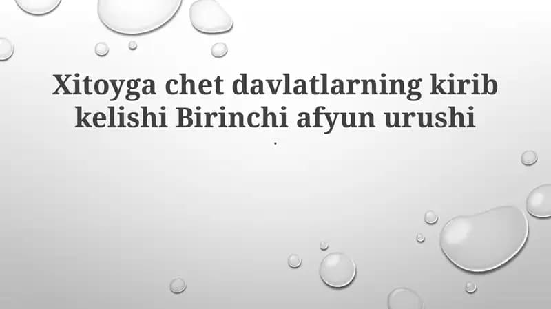 Birinchi Opizm urushi