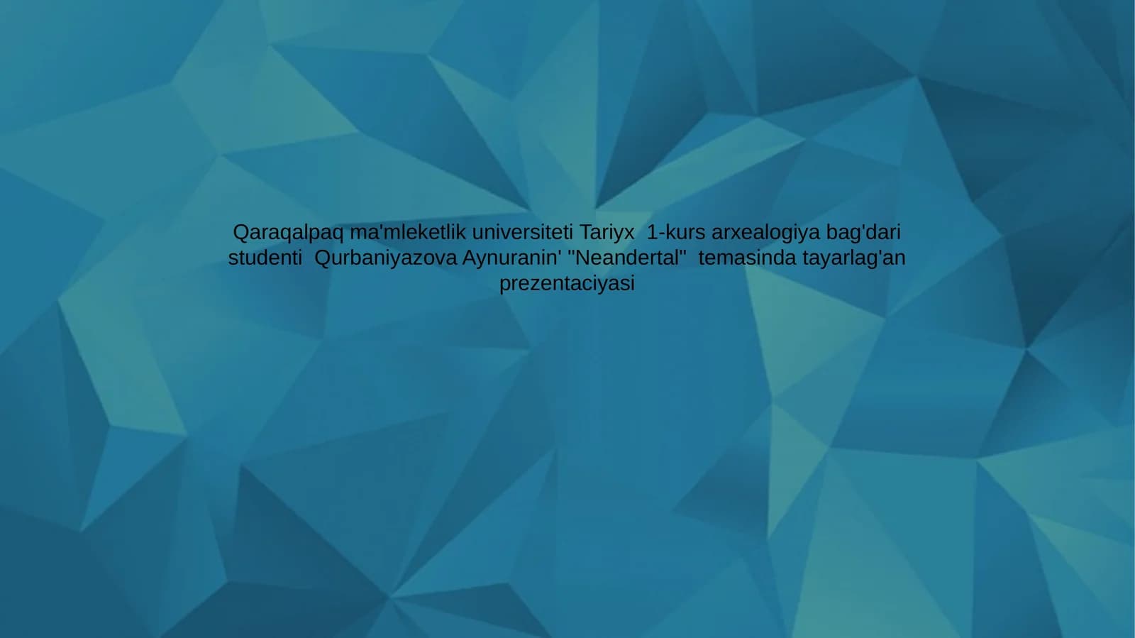 Neandertal