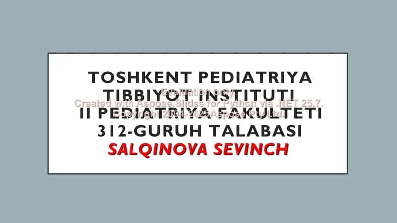 Burunning yon bo‘shliqlarining klinik anatomiyasi