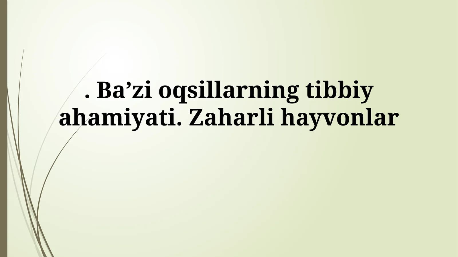 Gemolitik Toksinlar