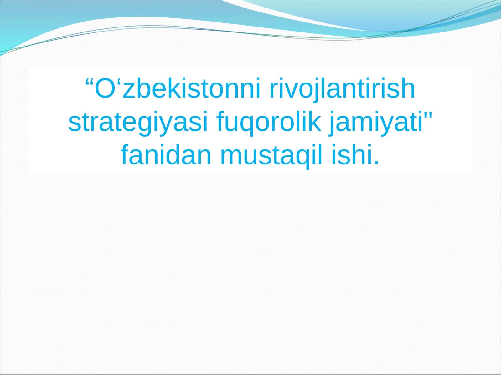 Qonun ustuvorligi