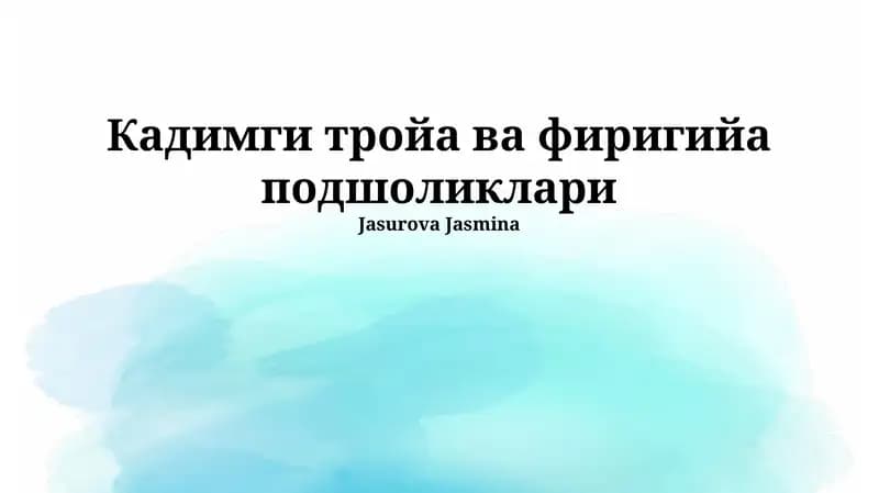 Frigiya Jamiyati va Madaniyati