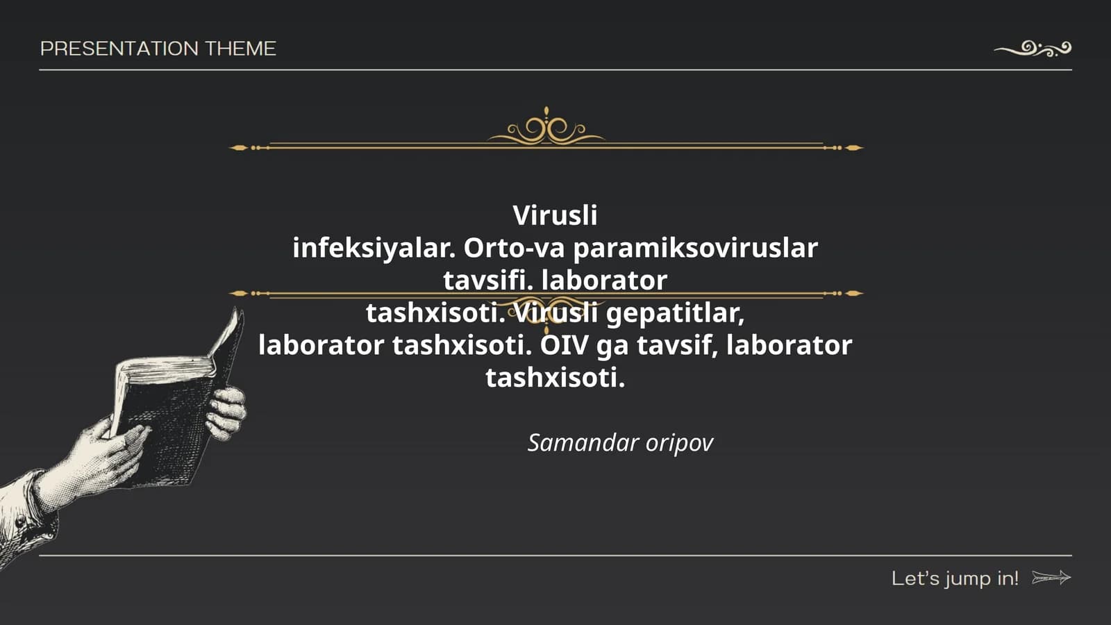 Virusli infeksiyalar. Orto-va paramiksoviruslar tavsifi