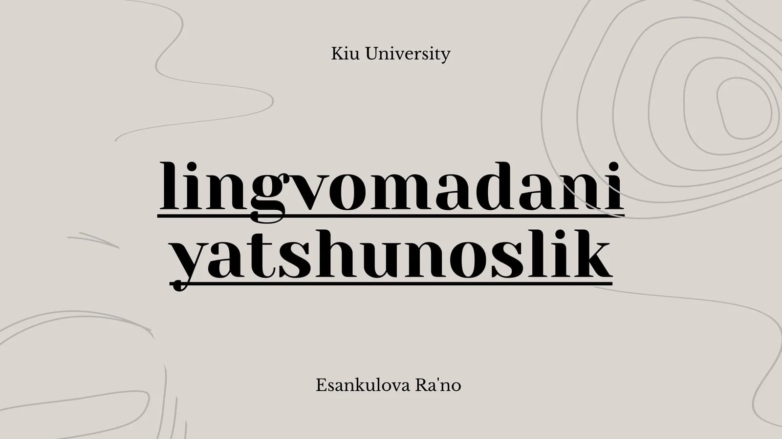 Lingvomadaniyatshunoslik
