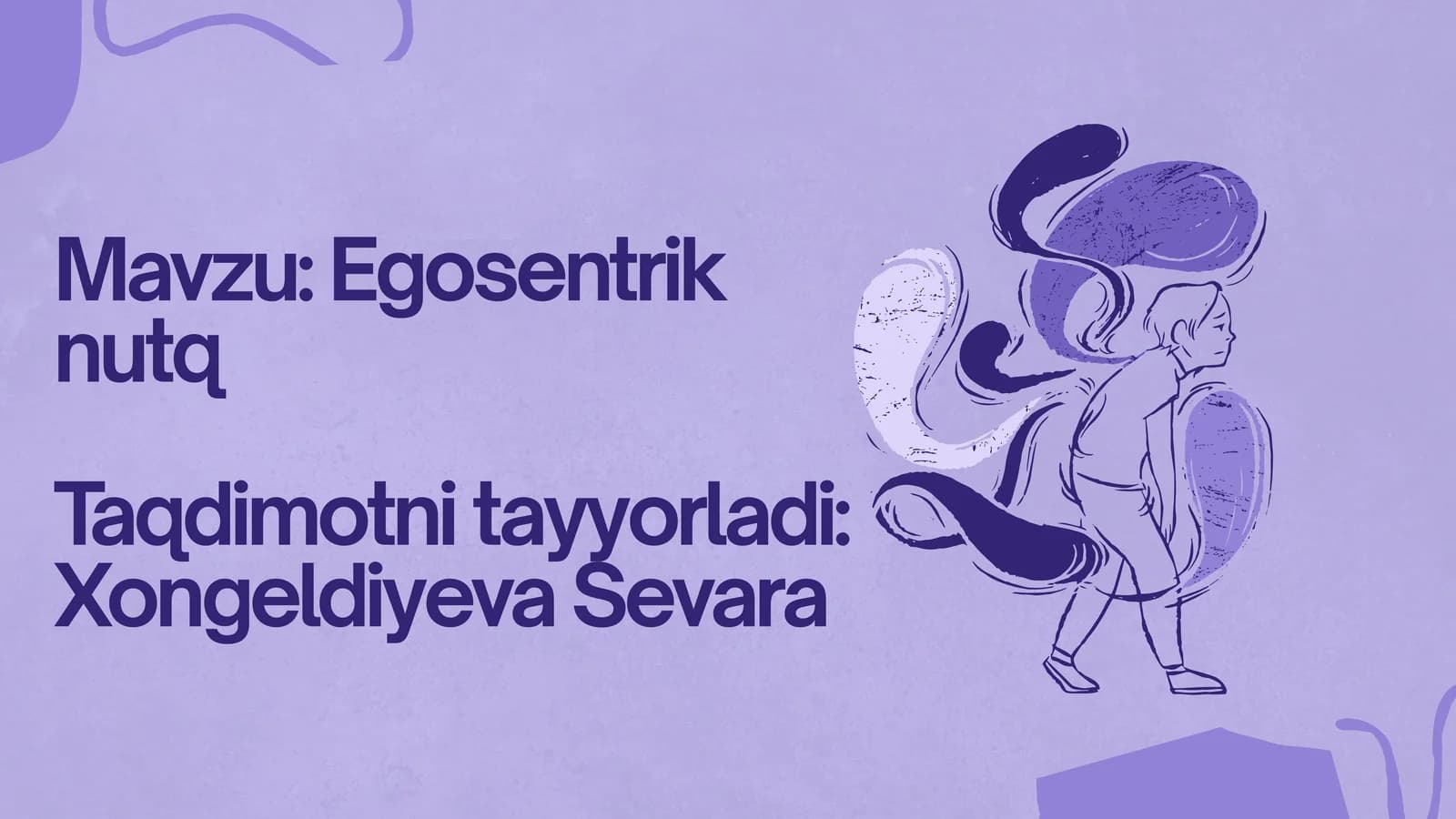 Egosentrik nutq