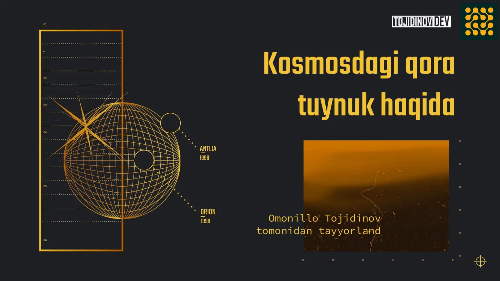 KOINOTDAGI SIRLI HODISALAR - QORA TUYNUK