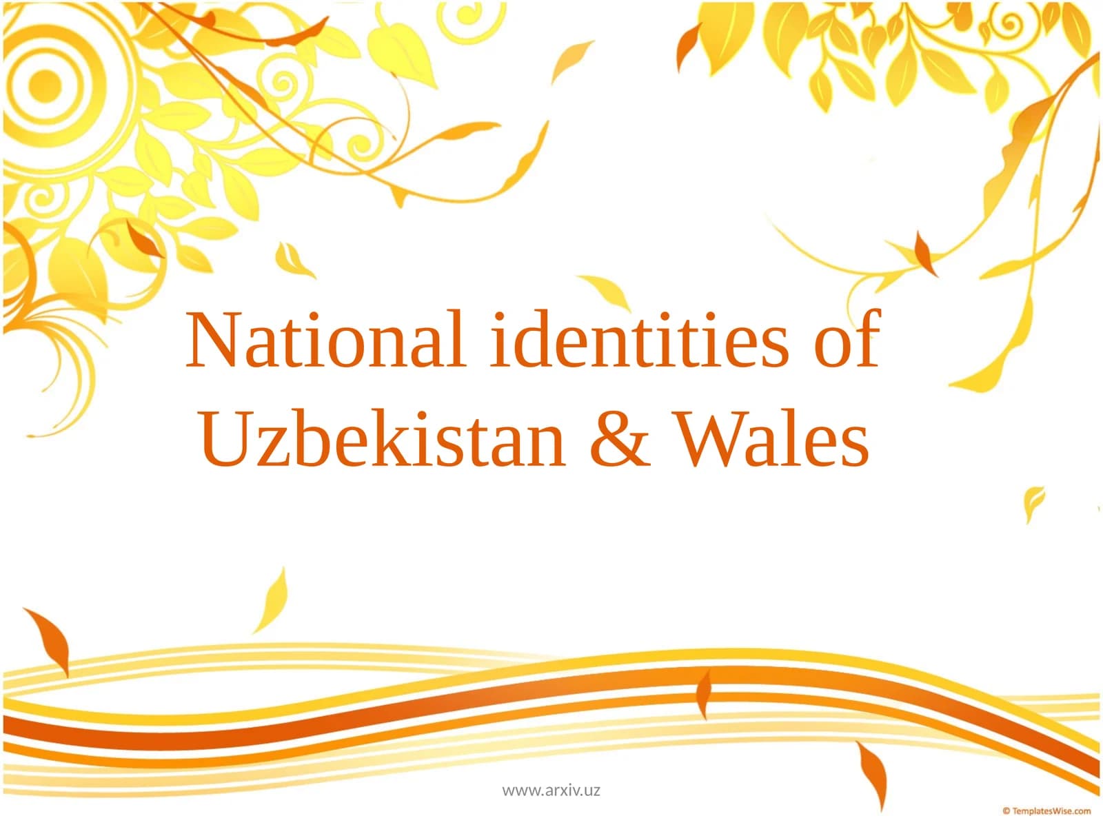 National identities of Uzbekistan & Wales