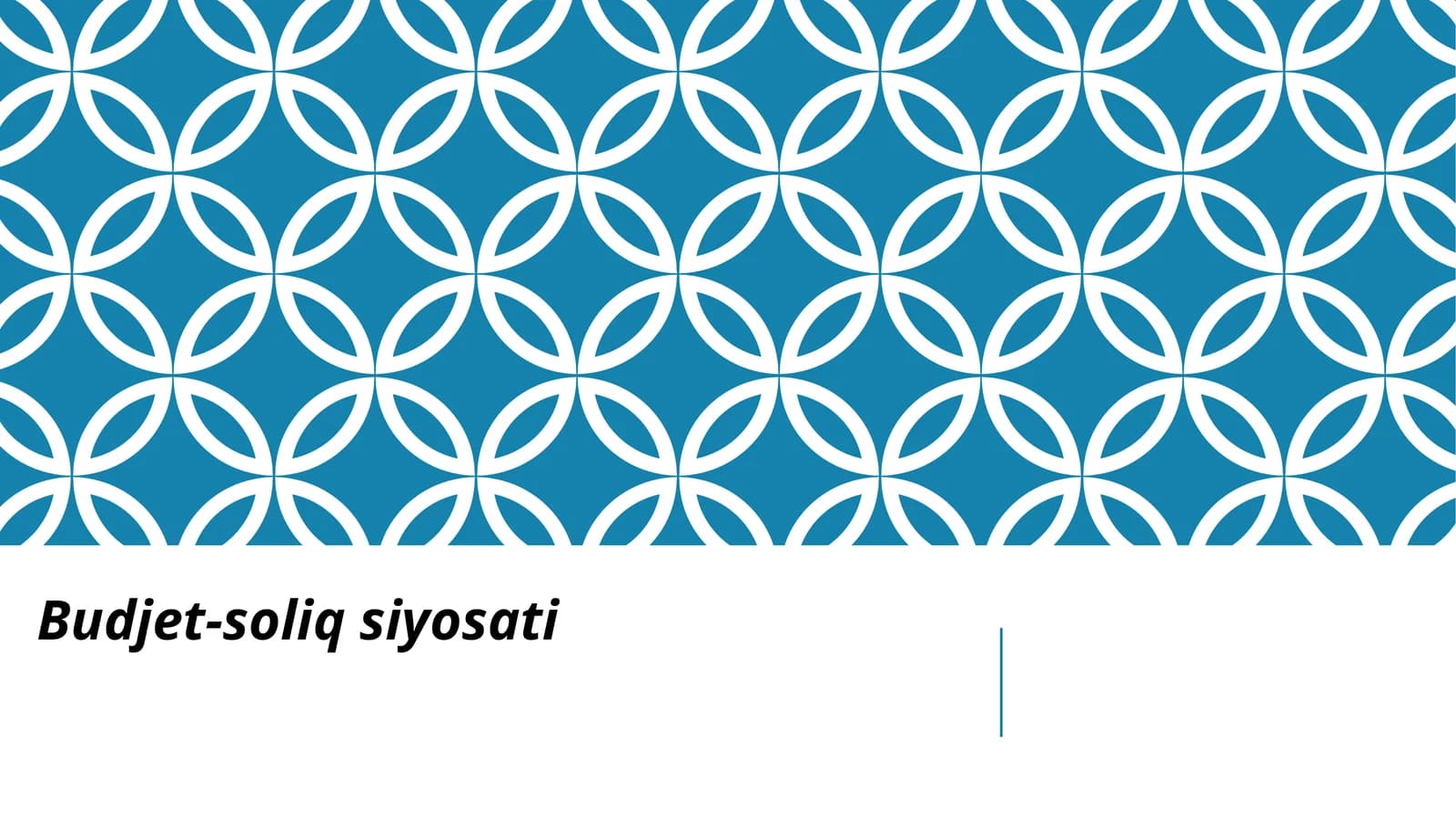 Budjet-soliqsiyosati