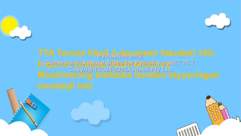 Eshitish biofizikasi elementlari. Koxlear implantatsiya