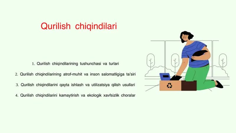 Qurilish chiqindilari