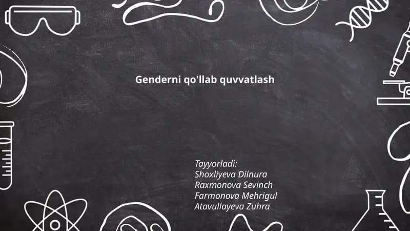 Genderni qo'llab quvvatlash